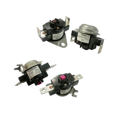 수동 리세트 Ksd302 스냅 액션 온도조절 장치, KSD302 250V 25A 40A 온도 스위치