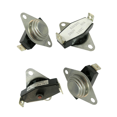 수동 리세트 Ksd302 스냅 액션 온도조절 장치, KSD302 250V 25A 40A 온도 스위치