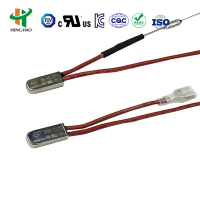 H21 자동 재설정 열 퓨즈 BW-ABS 온도 제어 스위치 KSD9700 열 퓨즈