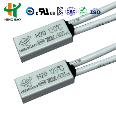ST-22 쌍금속 온도 조절기 ST-22 SEKI 온도 조절기 자동 재설정 열 퓨즈