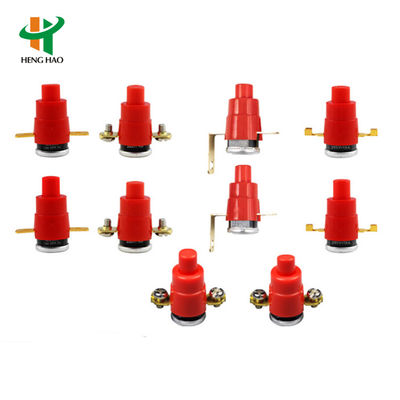 KSD301 100000회로 250V 16A 및 0-250°C 범위의 Bimetal 온도 조절기