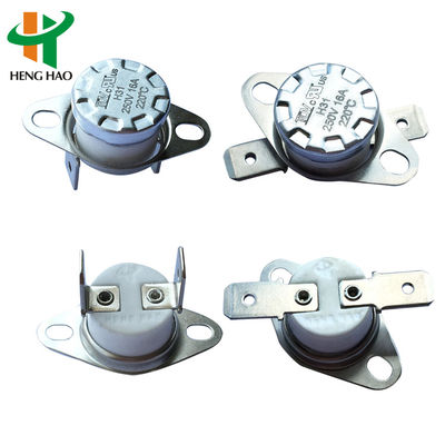 250V 16A KSD301-G KSD301-R KSD301-V 이중 금속 온도 조절기