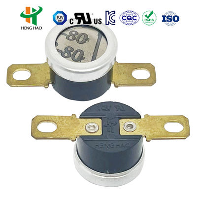 KSD301 Bimetal Thermostat 250V 16A for Coffee Pots and Automatic Toasters with 100000 Cycles