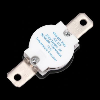 KSD-01D 250V 2A JUC-31F 이중 금속 온도 조절기