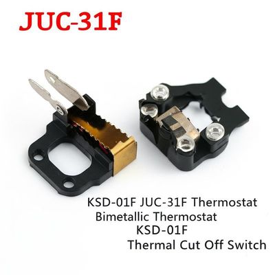 JUC-31F KSD-01F 온도 조절기 JUC-31F 이중 금속 온도 조절기 KSD-01F 열 차단 스위치