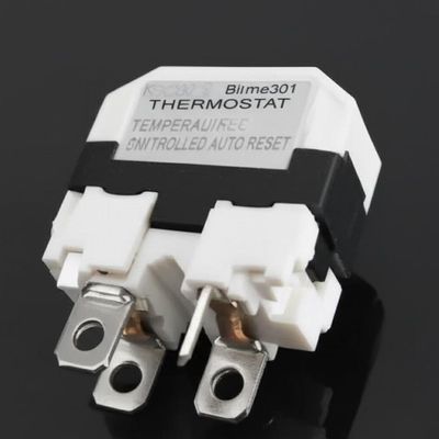 KSD301 100000회로 250V 16A 및 0-250°C 범위의 Bimetal 온도 조절 스위치