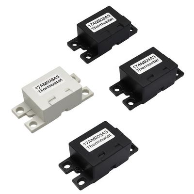 17AM 0-250°C 범위의 Bimetallic 온도 조절기 열 보호기 정상 폐쇄 또는 개방 자동 수동 재설정