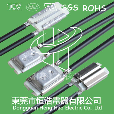 모터 온도 보호기 17A 250V 10A 50-180°C 온도 조절기