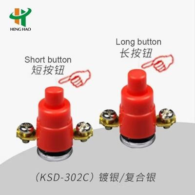 KSD301 온도 보호기 제어기 스위치 수동 재설정 자동 재설정 열 피지