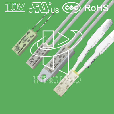 BH-TB02B-B8D 작은 바이메탈 열 보호 스위치 250V 2A